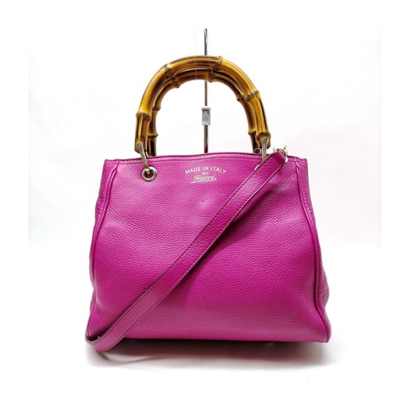 GUCCI - Bamboo Purple Leather R1.102 - Picture 1 of 6